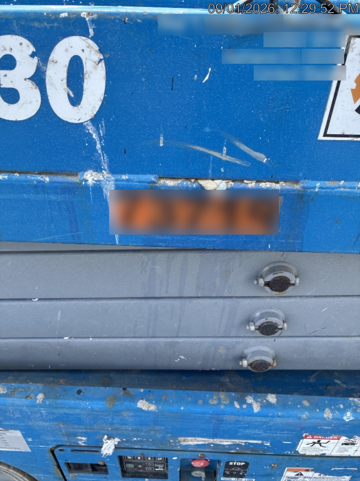 2020 Genie GS-1930 Fixed rails with chain entry gate - Pre A92.20