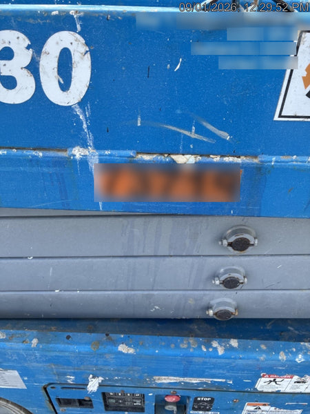 2020 Genie GS-1930 Fixed rails with chain entry gate - Pre A92.20