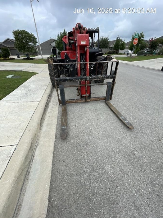 2019 Manitou MTA10055 Canopy, 120 HP, Solid Tires, Work Lights, Lift Hook, Auxiliary Hydraulics w/66" Carriage and 60" Forks