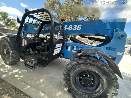 2017 Genie GTH-636 Genie GTH636, Solid RT Tires, T4F, worklights (LED, rear), Open ROPS