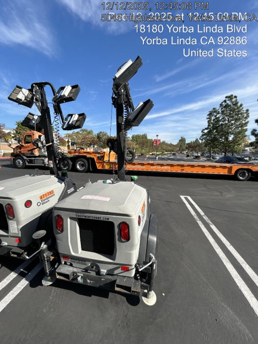 2024 Wacker Neuson LTT4 Diesel, Kohler KDW702, Deep Sea Controller, Auto Start, LED 320W, Bypass Outlet, T3