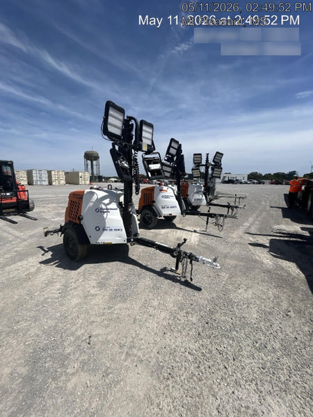 2024 Generac MLT2 Diesel, Flex Switch 120V Input, Powerzone Controller, 
(4) 320W LED Lights, 4kW Generator, 39.9 Gal Fuel Tank, 2" Ball, T3