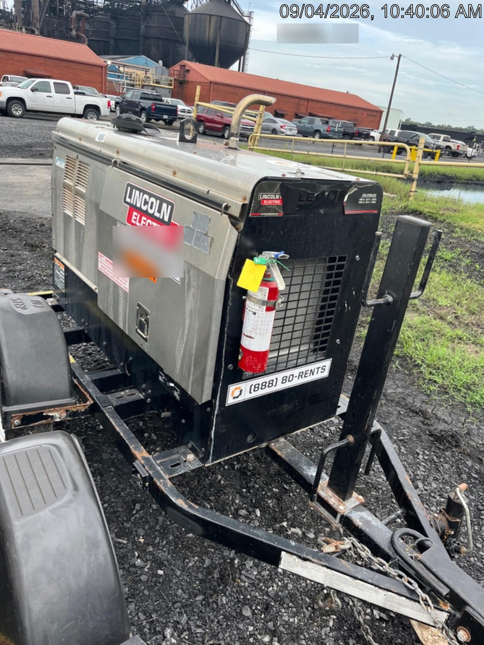 2024 Lincoln Electric LE400 Kubota V1505, Trlr, Cable Rack, Light Kit, ES Decals, T3