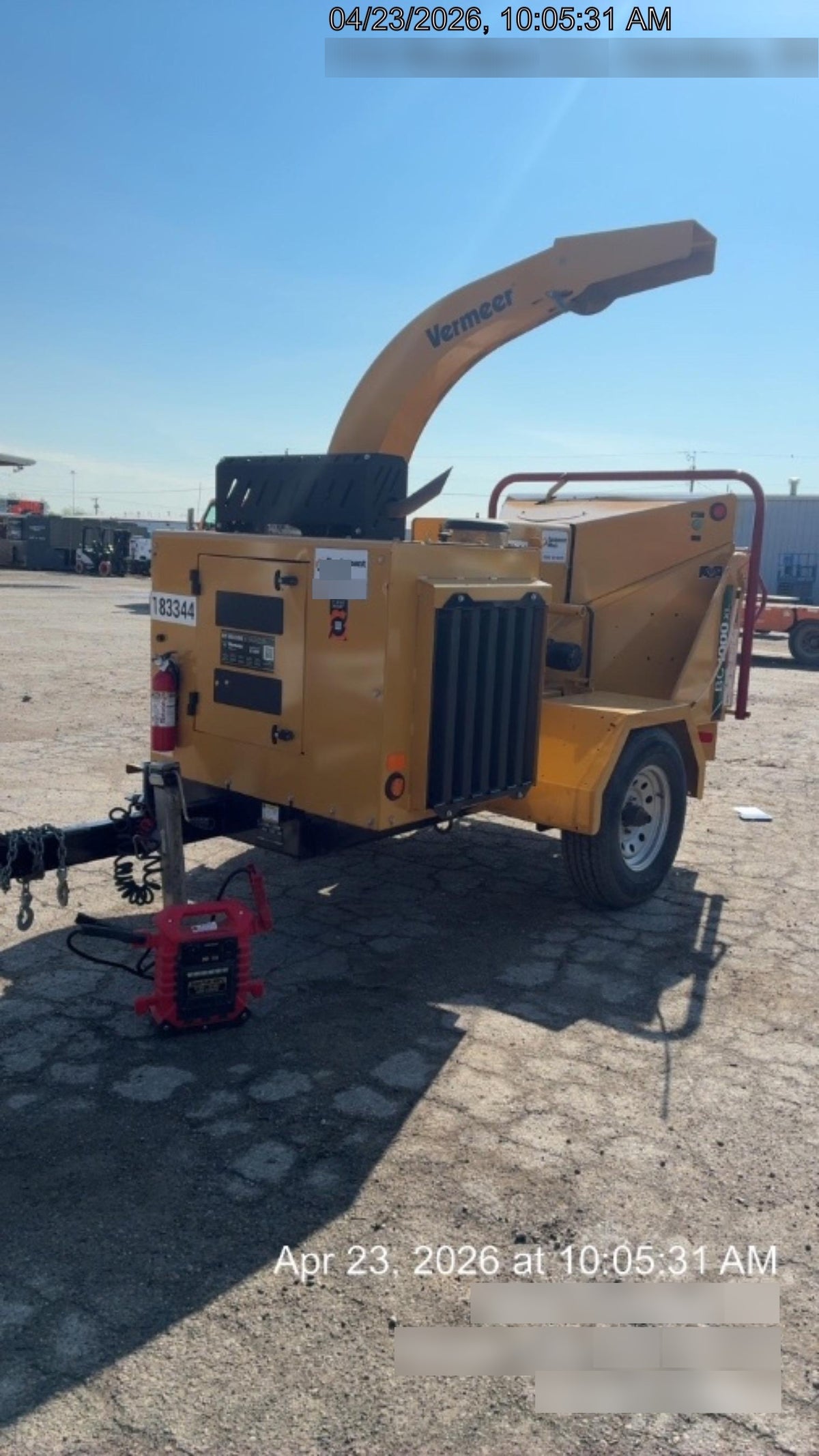 2021 VERMEER BC1000XL Gas