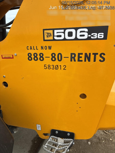 2025 JCB 506-36