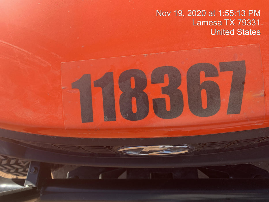 2020 Kubota RTV-X1140W-H Canopy, 4-Seater, Diesel, Windshield Acrylic Clear, LED Strobe, Backup Alarm