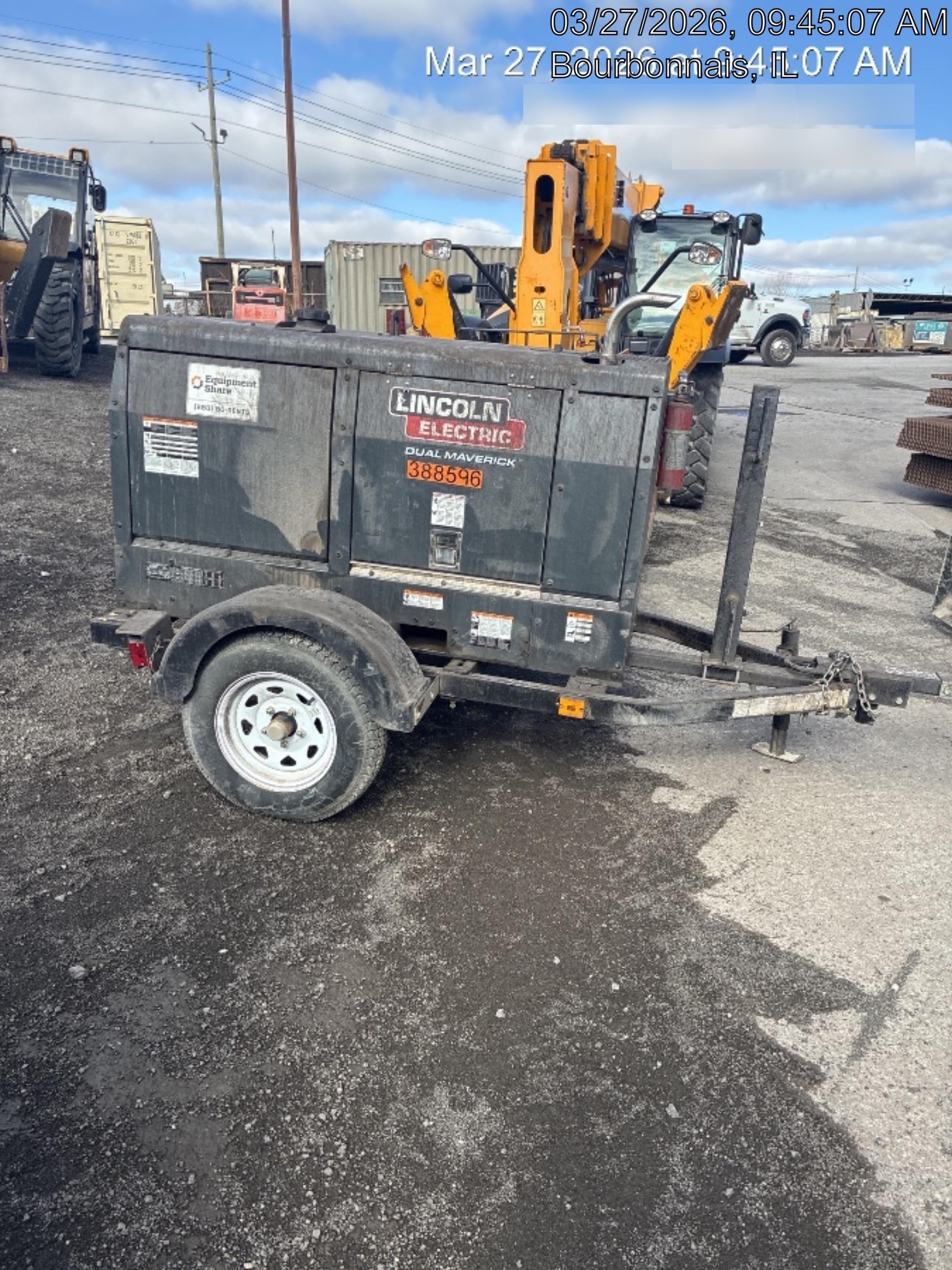 2024 Lincoln Electric Dual Maverick 200/200X Ready Pak 3, Includes Trailer, Cable Rack, Fender Light Kit K4382-1-RP3