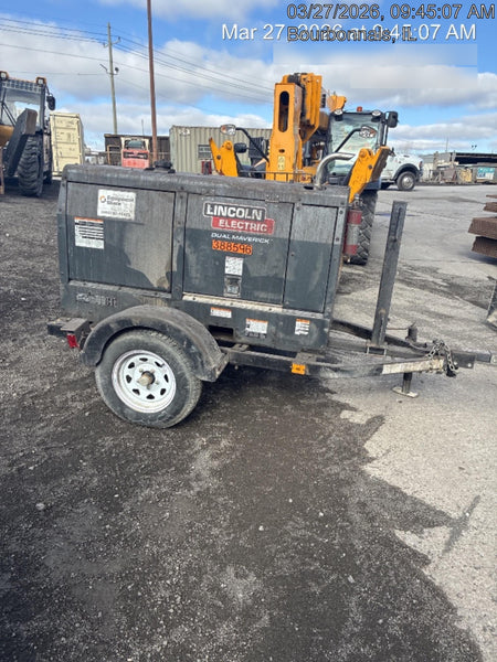 2024 Lincoln Electric Dual Maverick 200/200X Ready Pak 3, Includes Trailer, Cable Rack, Fender Light Kit K4382-1-RP3