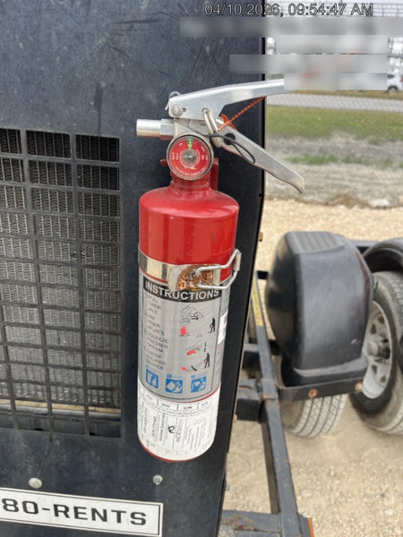 2019 Lincoln Electric Vantage 322 Welder Ready-Pak 3, Two wheel trailer, Fender and Light kit, Cable Rack