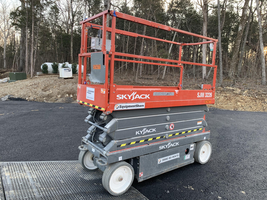 2018 Skyjack SJIII-3226 Standard Rental Specs