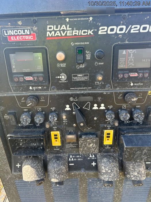 2021 Lincoln Electric Dual Maverick 200/200X Ready Pak 3, Includes Trailer, Cable Rack, Fender Light Kit