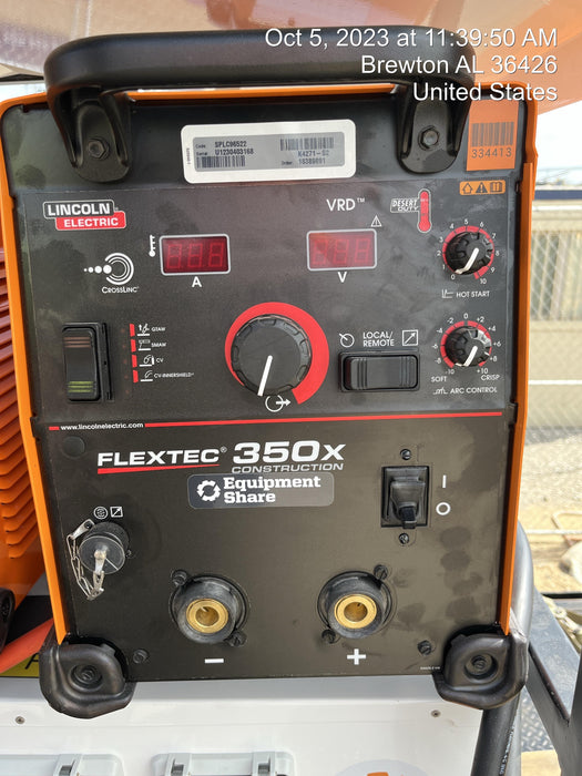 2023 LINCOLN ELECTRIC FLEXTEC 350X