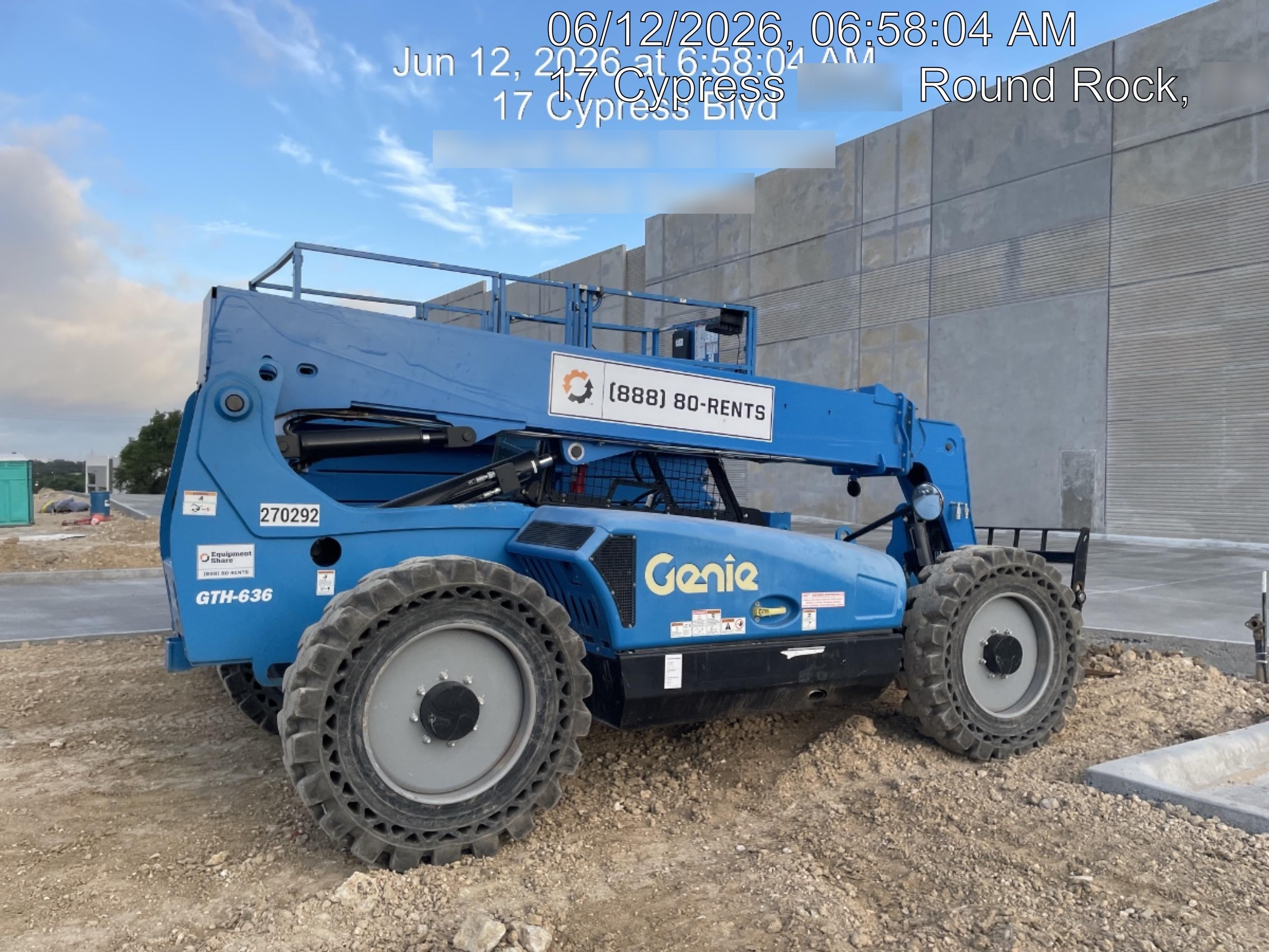2022 GENIE GTH-636