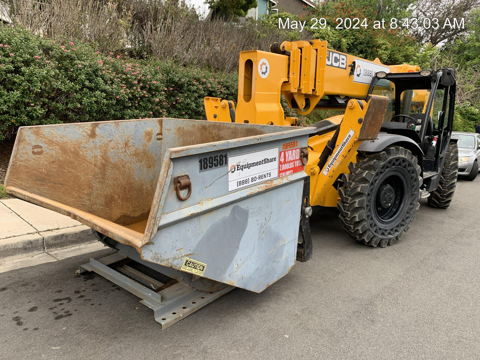 2021 GLOBAL 4cy Self-Dump Hopper w/Poly Caster Kit Global