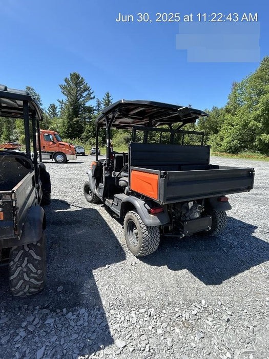 2021 Kubota RTV-X1140W-H Plastic Canopy, Windshield Acrylic Clear, LED Strobe Light, Wire Harness Kit, Back up Alarm