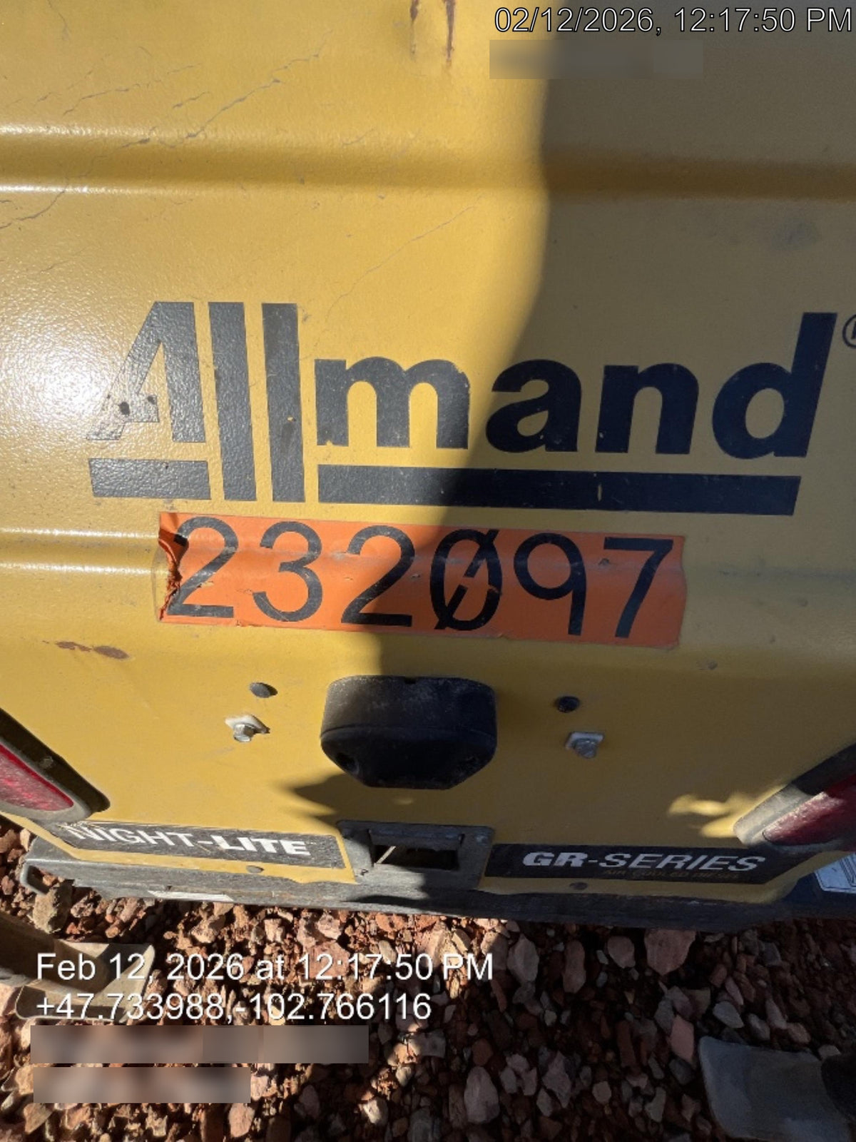 2022 Allmand NLV3GR (4) LED Light Fixture 350W, 23' Vertical Mast, 3kW Prime, Towable, Deep Sea L401, Leveling Jacks, Yanmar T4F 5.8hp