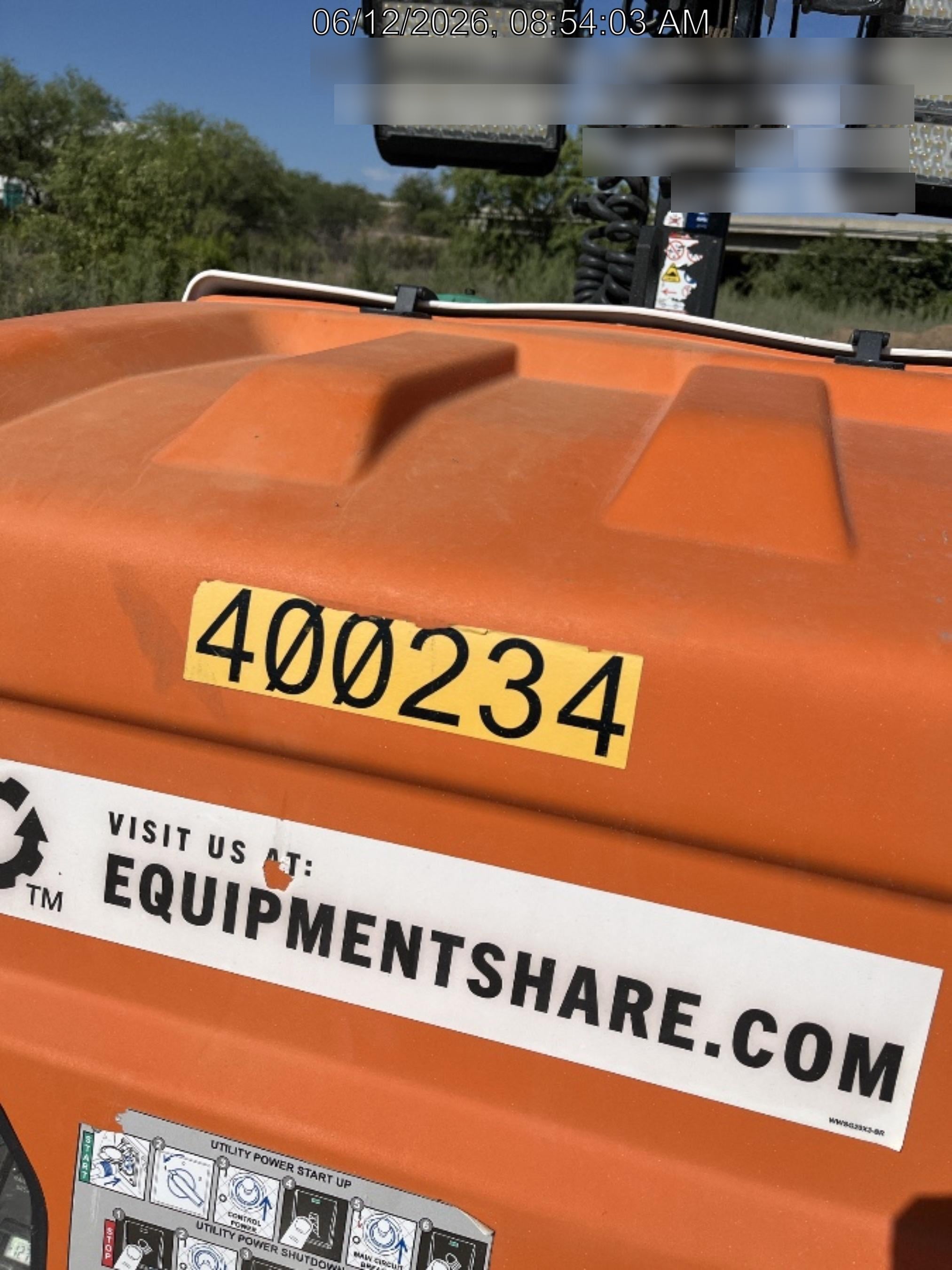 2024 Generac MLT2 Diesel, Flex Switch 120V Input, Powerzone Controller, 
(4) 320W LED Lights, 4kW Generator, 39.9 Gal Fuel Tank, 2" Ball, T3