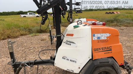 2023 Generac MLT2 Diesel, Flex Switch 120V Input, Powerzone Controller, 
(4) 320W LED Lights, 4kW Generator, 39.9 Gal Fuel Tank, 2" Ball, T3