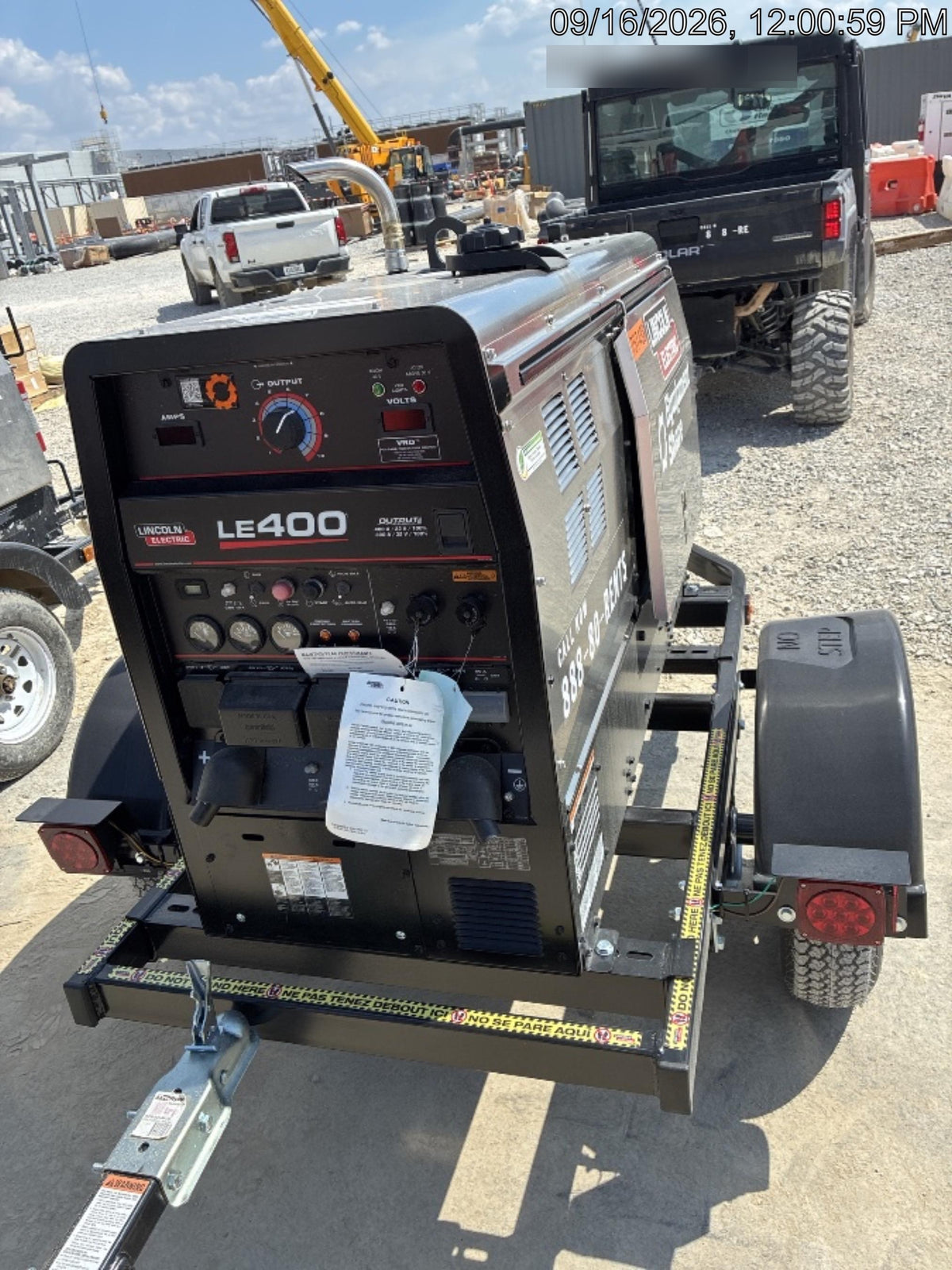2026 LINCOLN ELECTRIC LE400