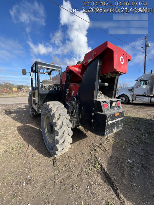 2019 Manitou MTA10055 Canopy, 120 HP, Solid Tires, Work Lights, Lift Hook, Auxiliary Hydraulics 66" Carriage and 60" Forks