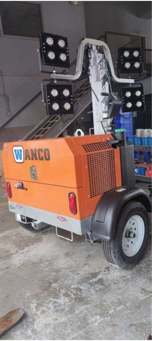 2023 Wanco WLTT-4MM4K Diesel, Deep Sea Controller, Shore Power Plug, Auto Start, (4) 350W LED Floodlights, 4kW Generator, 60 Gal Fuel Tank, 2" Ball, T3