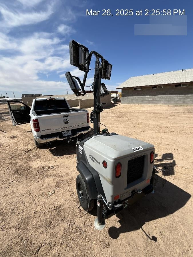 2024 Wacker Neuson LTT4 Diesel, Kohler KDW702, Deep Sea Controller, Auto Start, LED 320W, Bypass Outlet, T3