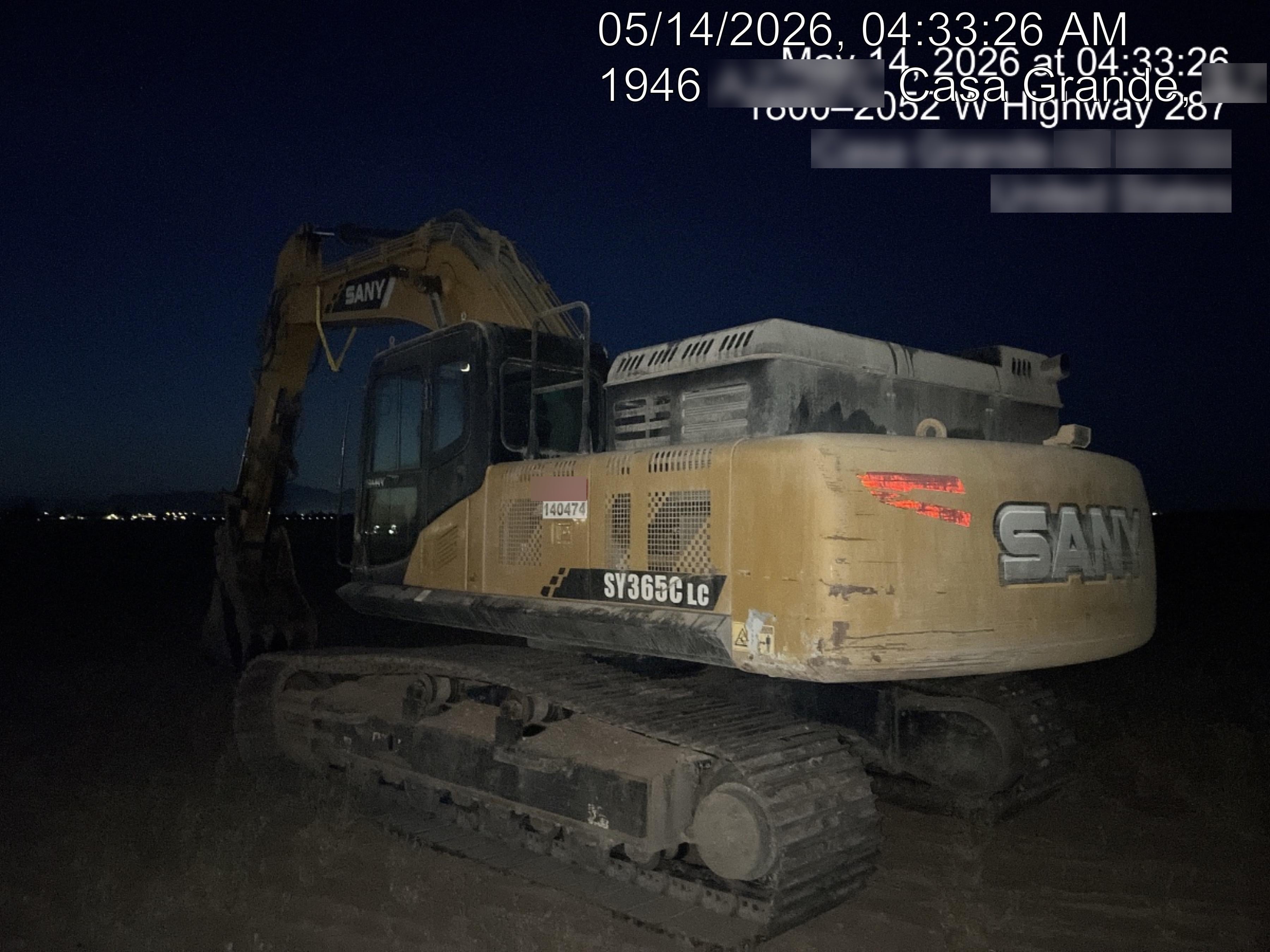 2021 SANY SY365C LC