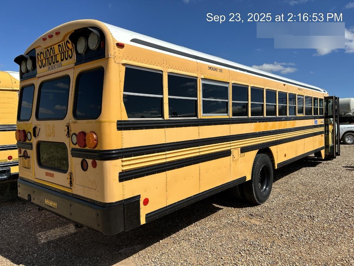 2012 BLUE BIRD 72 Passenger Bus