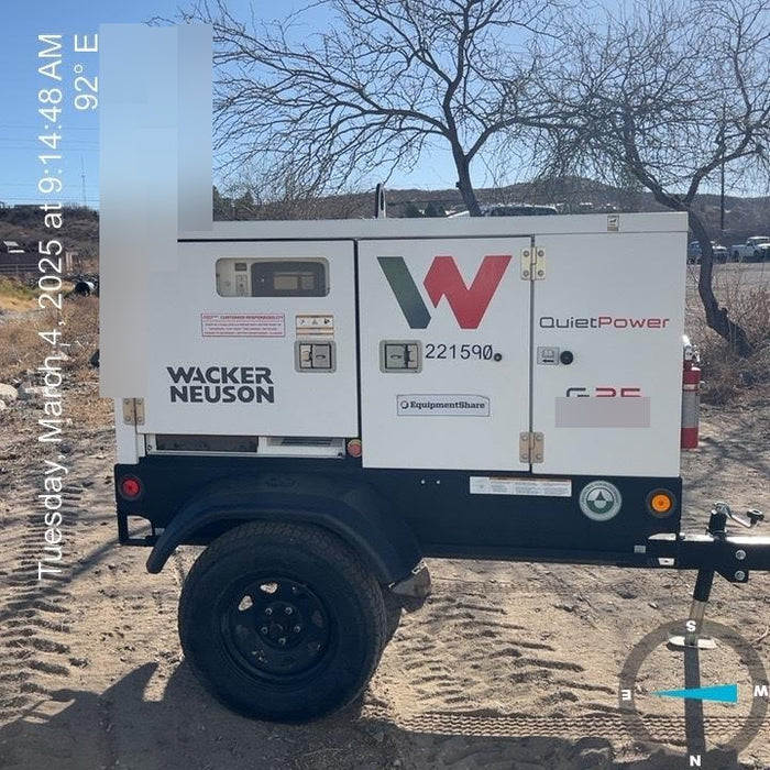 2022 WACKER NEUSON G25