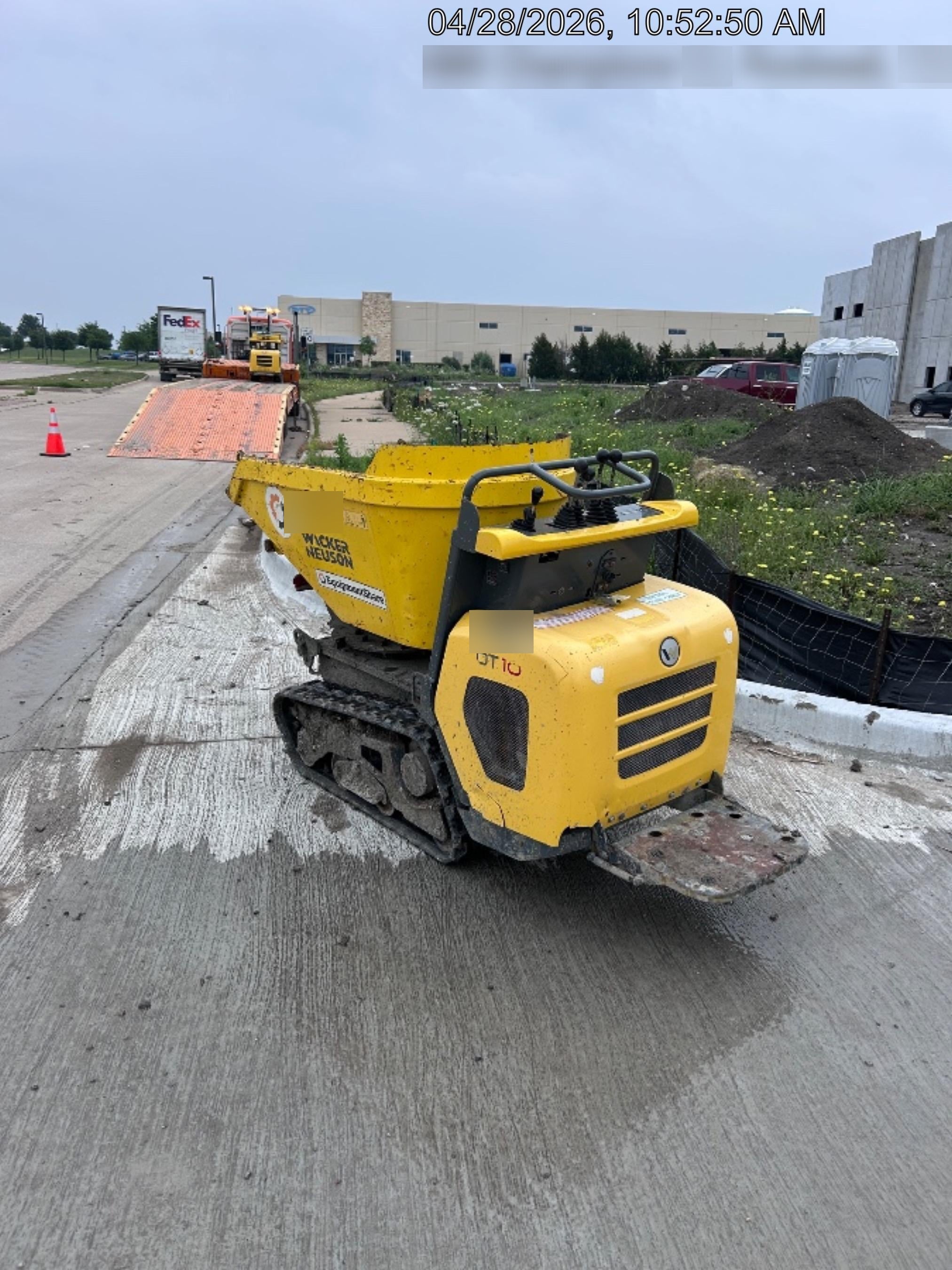 2019 WACKER NEUSON DT10