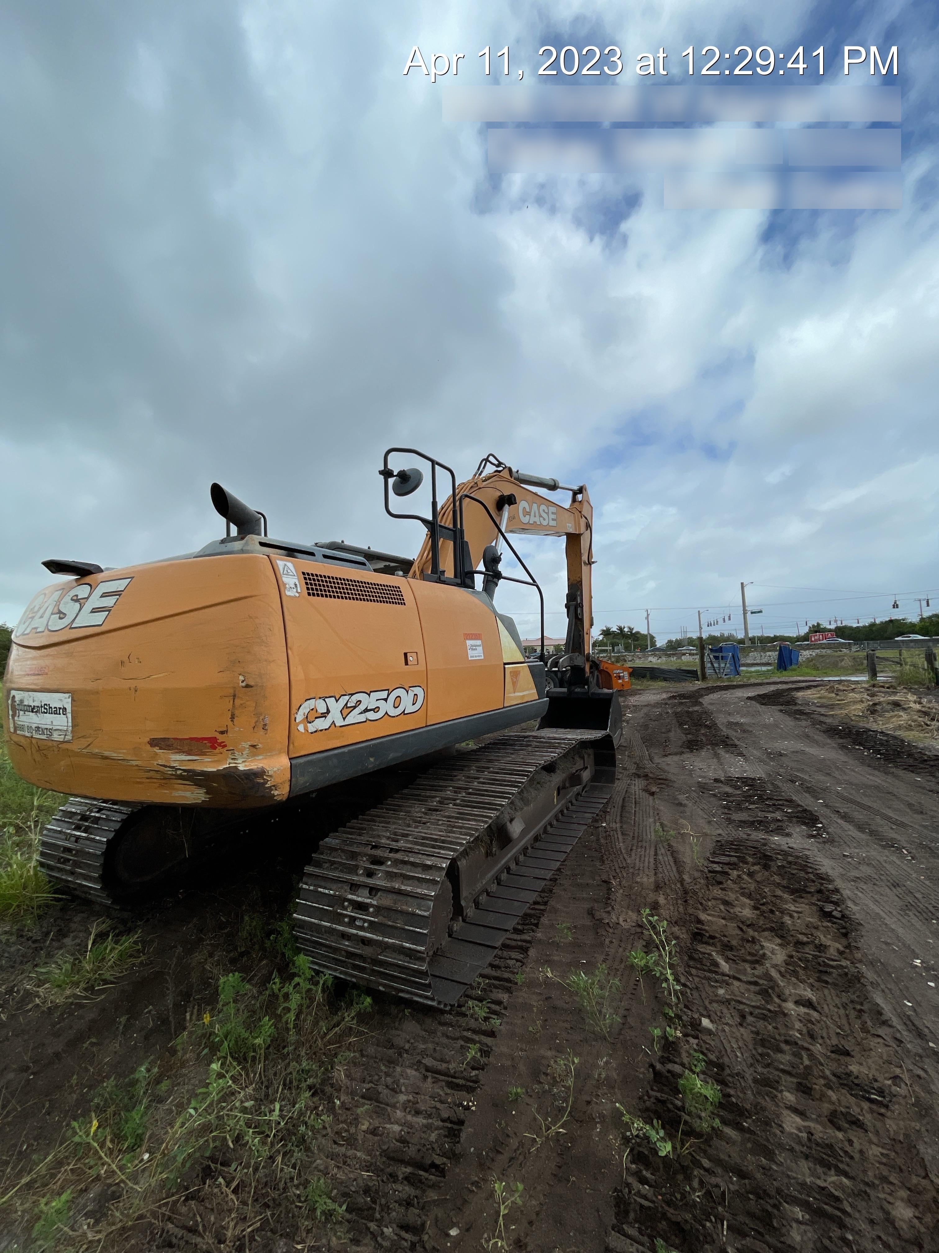 2018 CASE CX250D