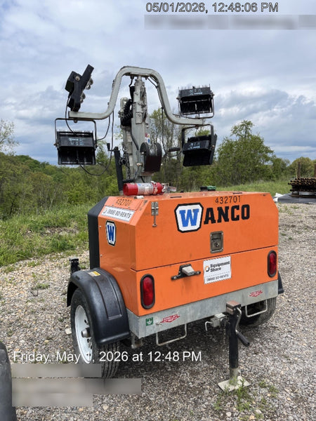 2024 Wanco WLTT-4MM4K Diesel, Deep Sea Controller, Shore Power Plug, Auto Start, (4) 350W LED Floodlights, 4kW Generator, 60 Gal Fuel Tank, 2" Ball, T3