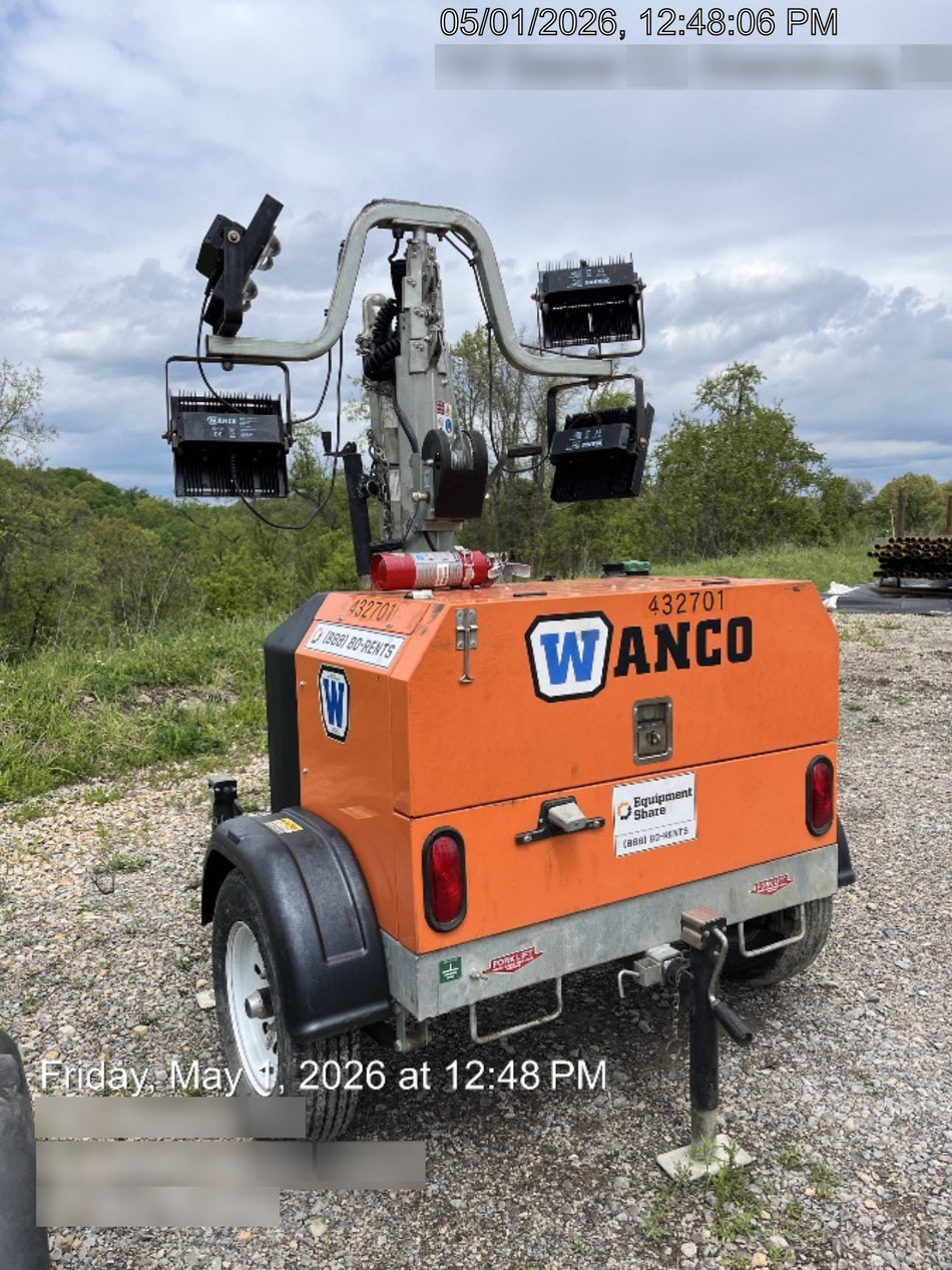 2024 Wanco WLTT-4MM4K Diesel, Deep Sea Controller, Shore Power Plug, Auto Start, (4) 350W LED Floodlights, 4kW Generator, 60 Gal Fuel Tank, 2" Ball, T3