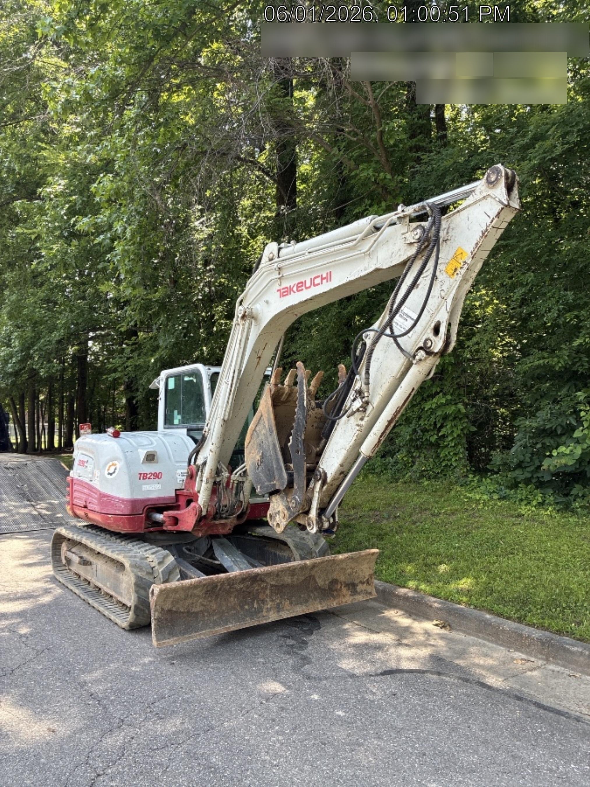 2019 TAKEUCHI TB290