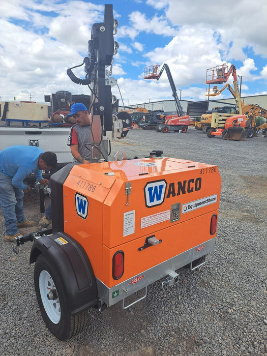 2024 Wanco WLTT-4MM4K Diesel, Deep Sea Controller, Shore Power Plug, Auto Start, (4) 350W LED Floodlights, 4kW Generator, 60 Gal Fuel Tank, 2" Ball, T3
