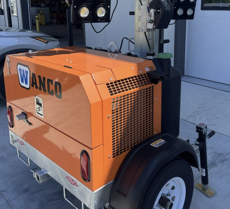 2024 Wanco WLTT-4MM4K Diesel, Deep Sea Controller, Shore Power Plug, Auto Start, (4) 350W LED Floodlights, 4kW Generator, 60 Gal Fuel Tank, 2" Ball, T3