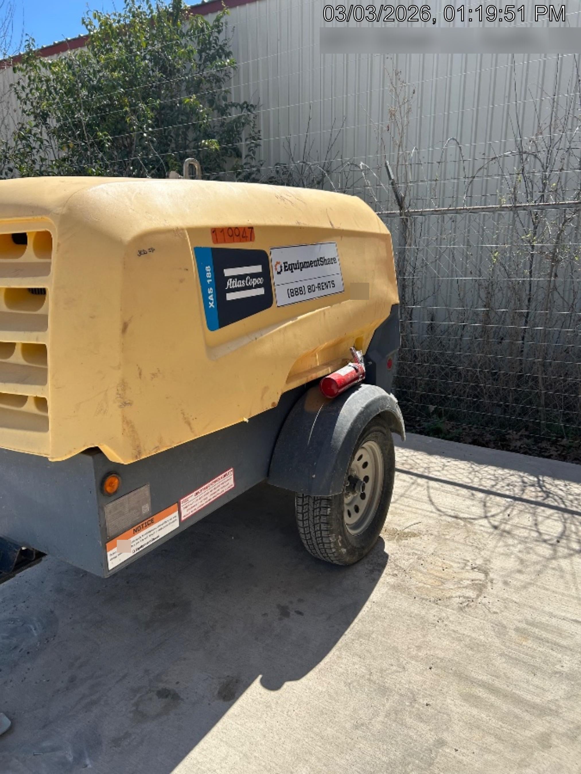 2020 ATLAS COPCO XAS188