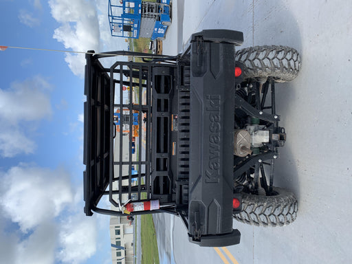 Kawasaki Mule PRO-DXT Standard Options, Backup Alarm, Beacon, Plastic Hard Top, Poly Windshield, Horn Kit