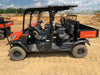 2021 Kubota RTV-X1140W-H Plastic Canopy, Windshield Acrylic Clear, LED Strobe Light, Wire Harness Kit, Back up Alarm