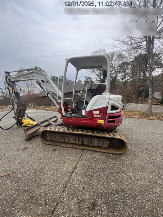 2019 TAKEUCHI TB260