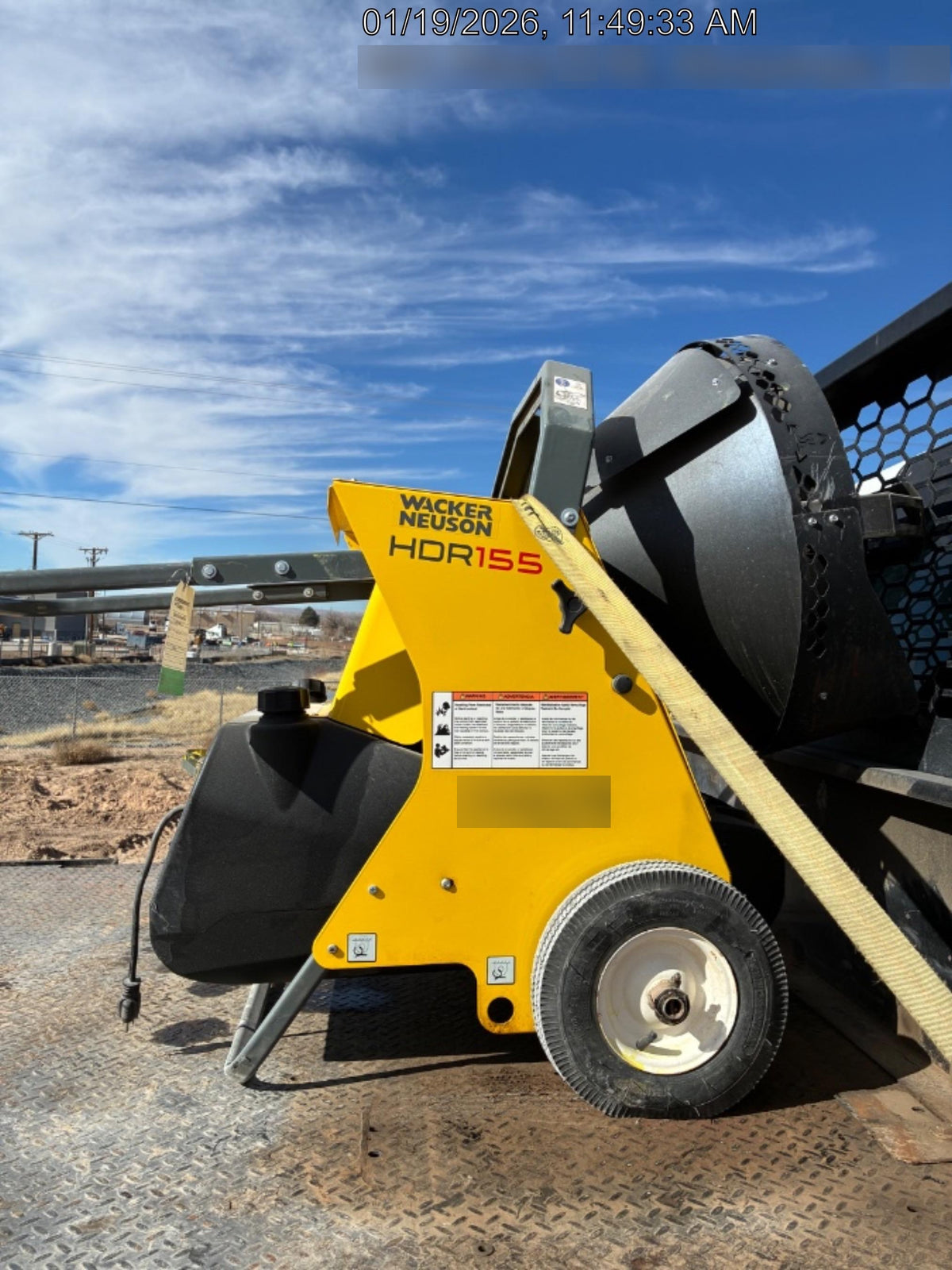 2018 WACKER NEUSON HDR 155