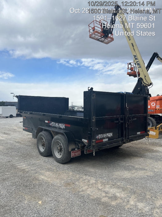 2025 TEXAS PRIDE TRAILERS DT714416KBP