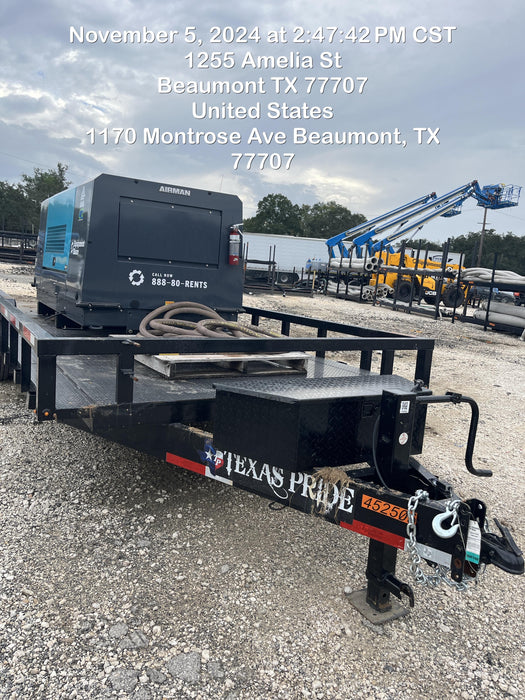 2024 TEXAS PRIDE TRAILERS 18'-20' Lowboy Sand Blasting Unit