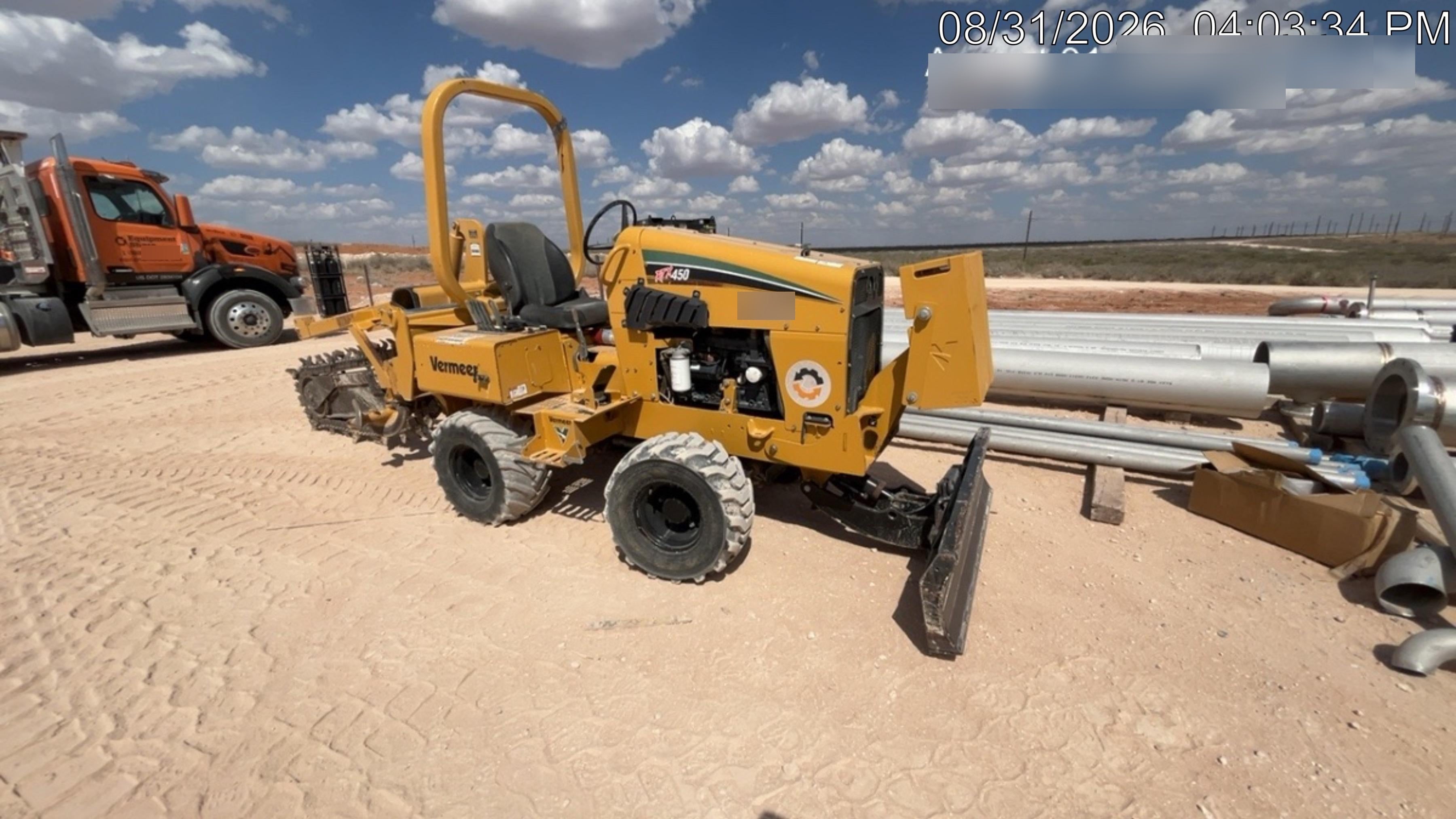 2019 VERMEER RTX450