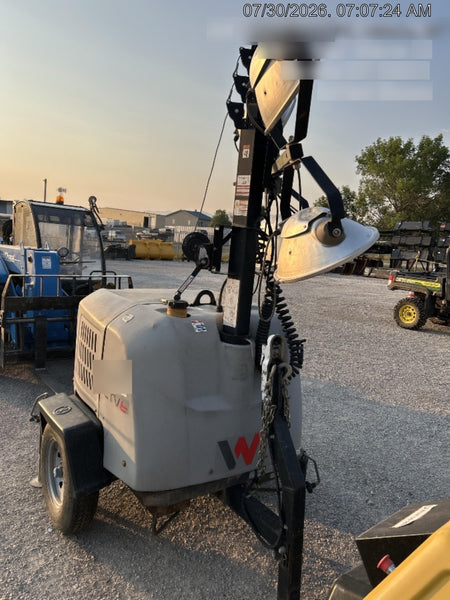 2019 Wacker Neuson LTV6L-MH Wacker Neuson LTV6L Mobile Light Tower w/Fuel Level Sensor Installed
