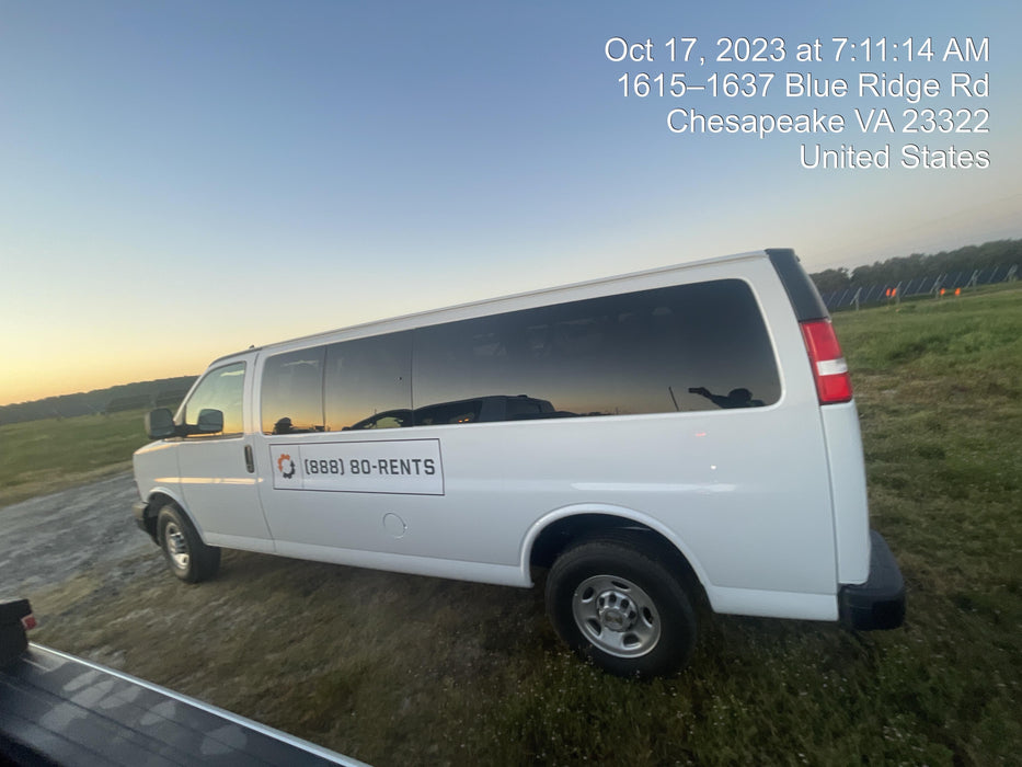 2023 CHEVROLET Express Van - Rental