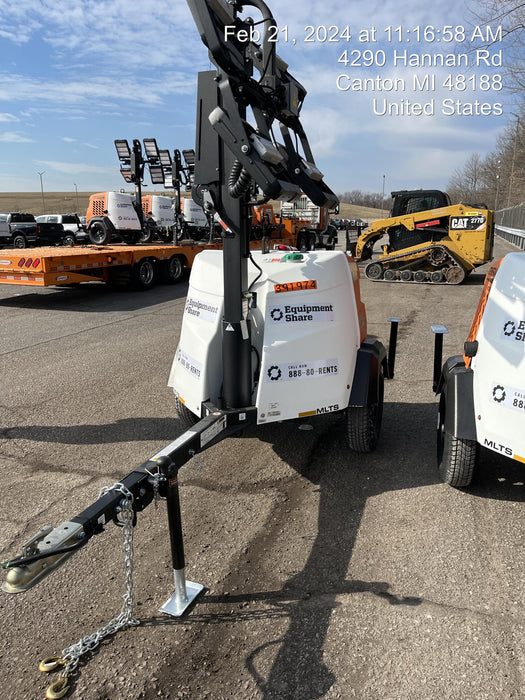 2024 Generac MLT2 Diesel, Flex Switch 120V Input, Powerzone Controller, 
(4) 320W LED Lights, 4kW Generator, 39.9 Gal Fuel Tank, 2" Ball, T3