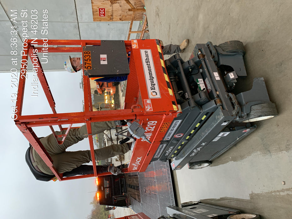 2016 Skyjack SJIII-3219 Standard Rental Specs