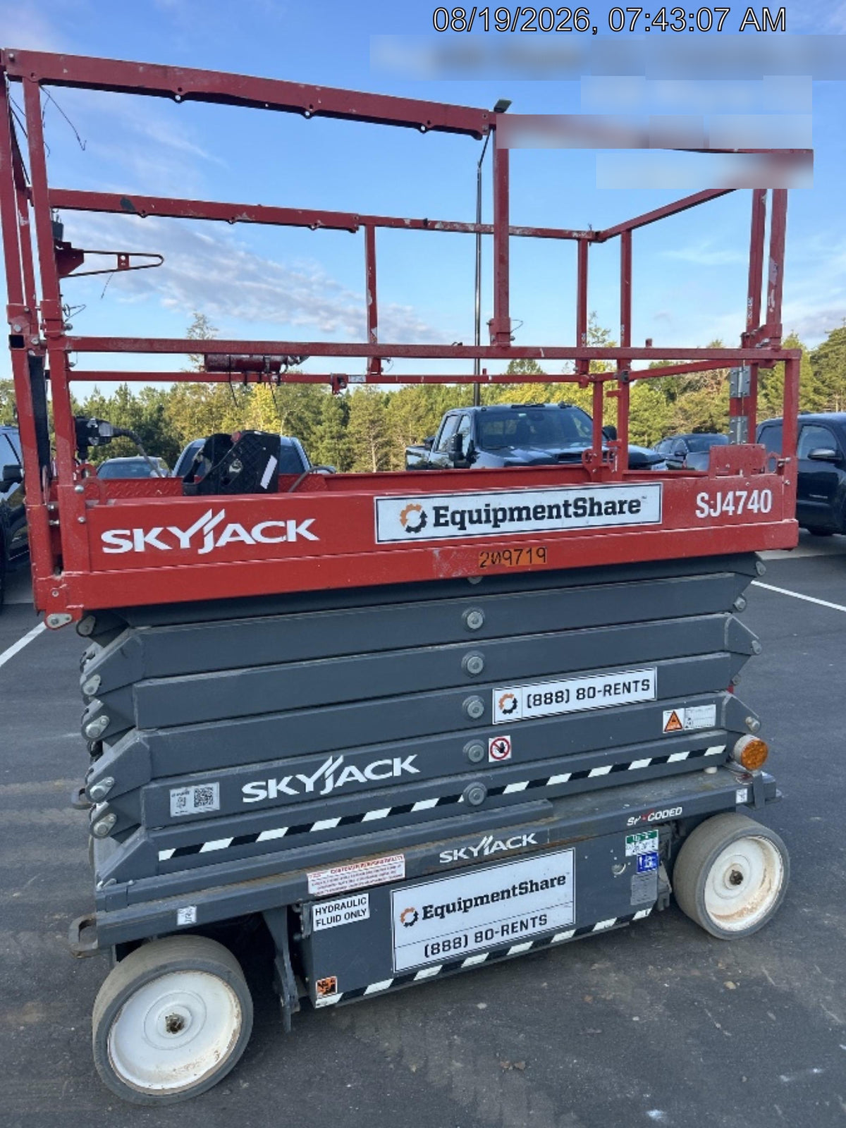2022 SKYJACK SJ4740