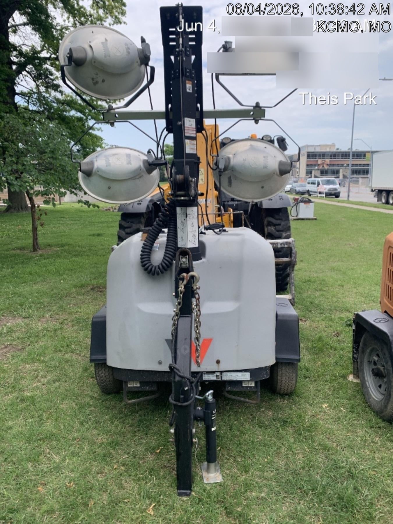 2019 Wacker Neuson LTV6L-MH Wacker Neuson LTV6L Mobile Light Tower w/Fuel Level Sensor Installed